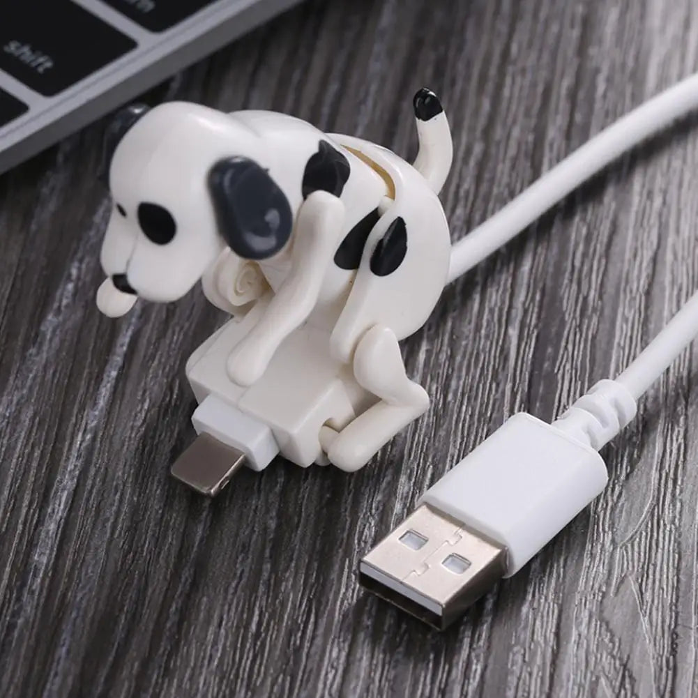 Cute Funny Dog Humping Phone Charging Cable Smartphone To Micro USB Type-C Data For Android Type-C Mobile Phone Charging