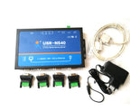 USR-N540 4 Ports RS232 RS485 RS422 to Ethernet RJ45 Modbus RTU Gateway Serial Device Servers with SSL/TSL MQTT