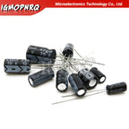 Electrolytic capacitor 6.3V 16V 25V 35V 50V 63V 200V 400V 450V 10UF 22UF 47UF 100UF 220UF 330UF 470UF 1000UF 0.1UF 0.22UF