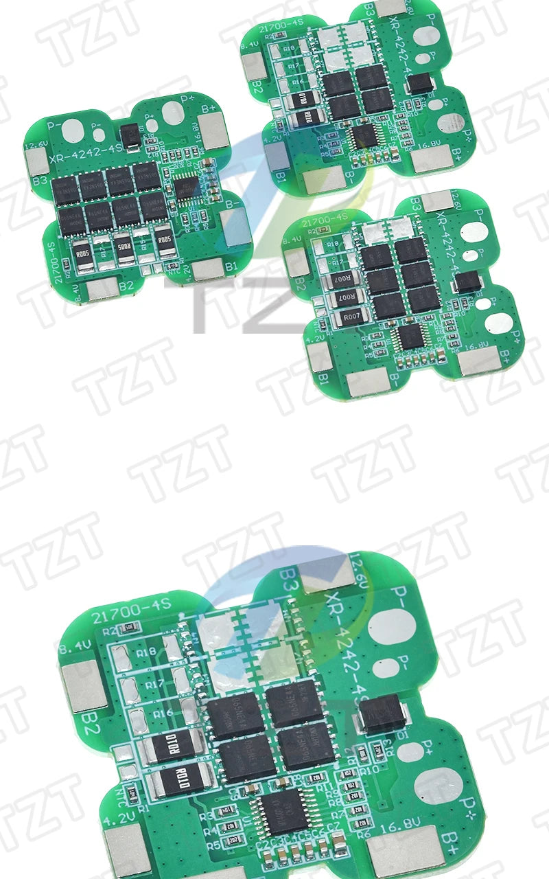 4S 21700 BMS 20A 15A 8A Charging Module 16.8V Li-ion Lithium Battery Charge Board Protection Board for Drill Motor Electric Tool