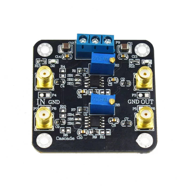 THS4001 High-Speed Dual Operational Amplifier Module, Non-Inverting/Inverting Amplifier & Voltage Follower, 270MHz Bandwidth