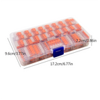 75Pcs Box Electrical Lever Wire Connectors 2 Pin 3 Pin 5 Pin Electric Cable Clamp Mini Quick Wire Terminal Push-in Connector