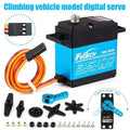 Feetech FT5330M 35KG Digital Servo RC Steel Gear 180 Degree 25T Metal Arm 7.4V Robot RC Servo Motor for RC Drift Car Helicopter