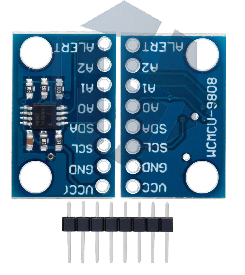 MCP9808 High Accuracy Temperature Module: 2.7V-5V I2C/IIC Breakout Board for Arduino & DIY Projects