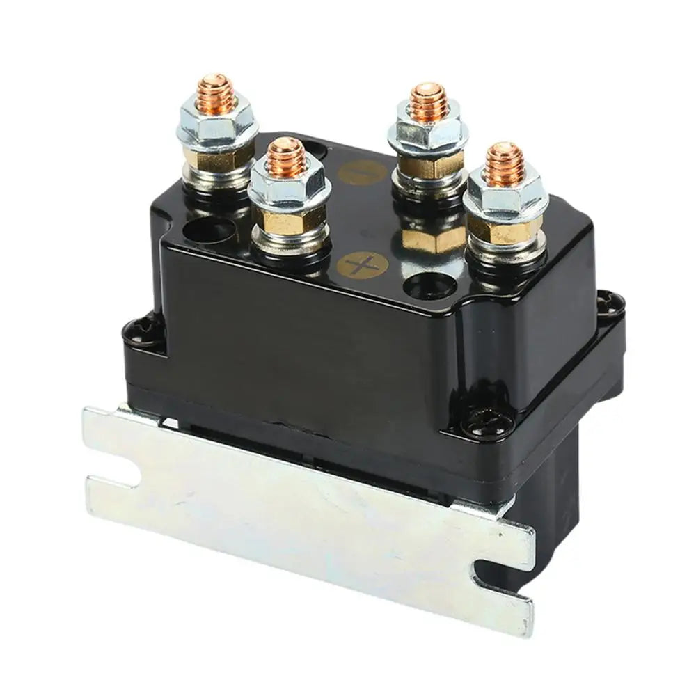 12V 500A Winch Remote Contactor 5000-7000 Lbs Winch Control Solenoid Relay Twin Wireless Remote Recovery For Car JeepsUniversal