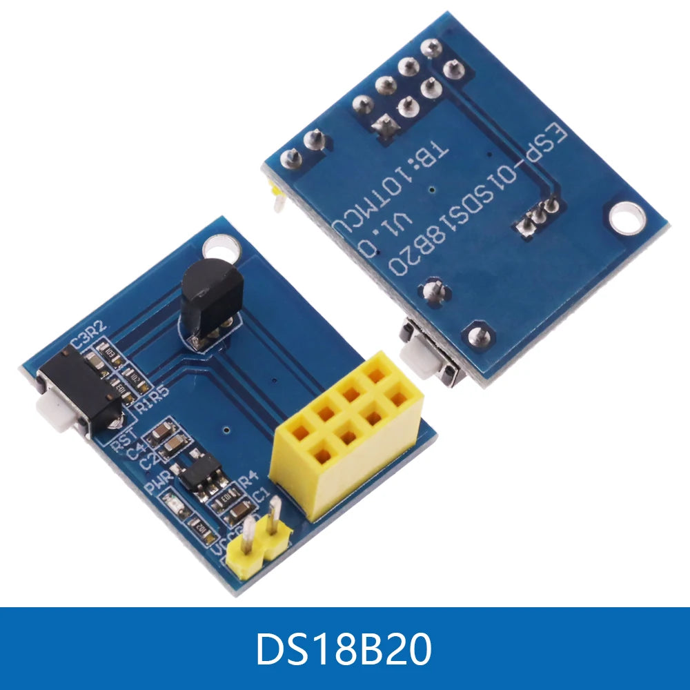 ESP8266 ESP-01S 5V WiFi Relay Module Temperature Sensor DS18B20 DHT11 DHT22 WS2812 RGB LED Remote Control Switch for Arduino