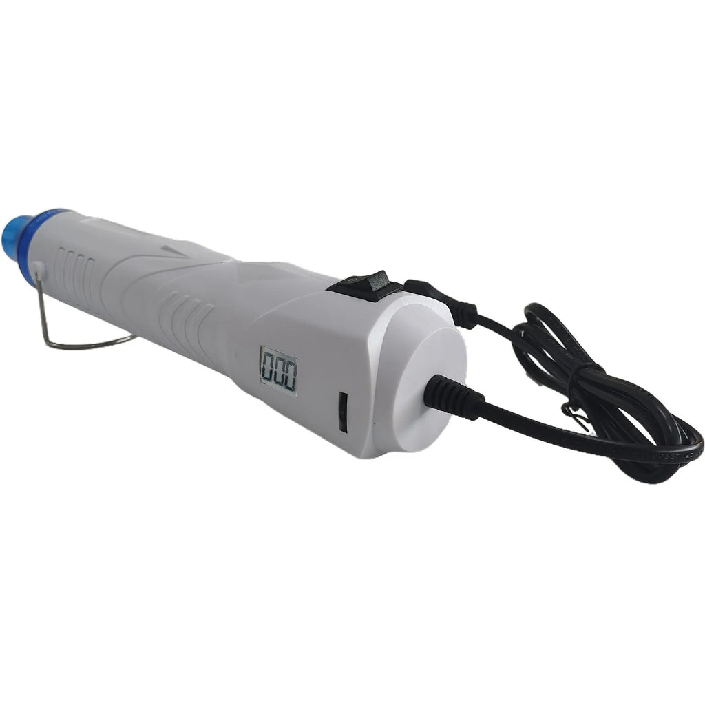 220V HEAT GUN Hot Air Gun Electric Power Temperature Blower 250W Display DIY Craft Embossing Shrink Wrapping PVC Cable Repair
