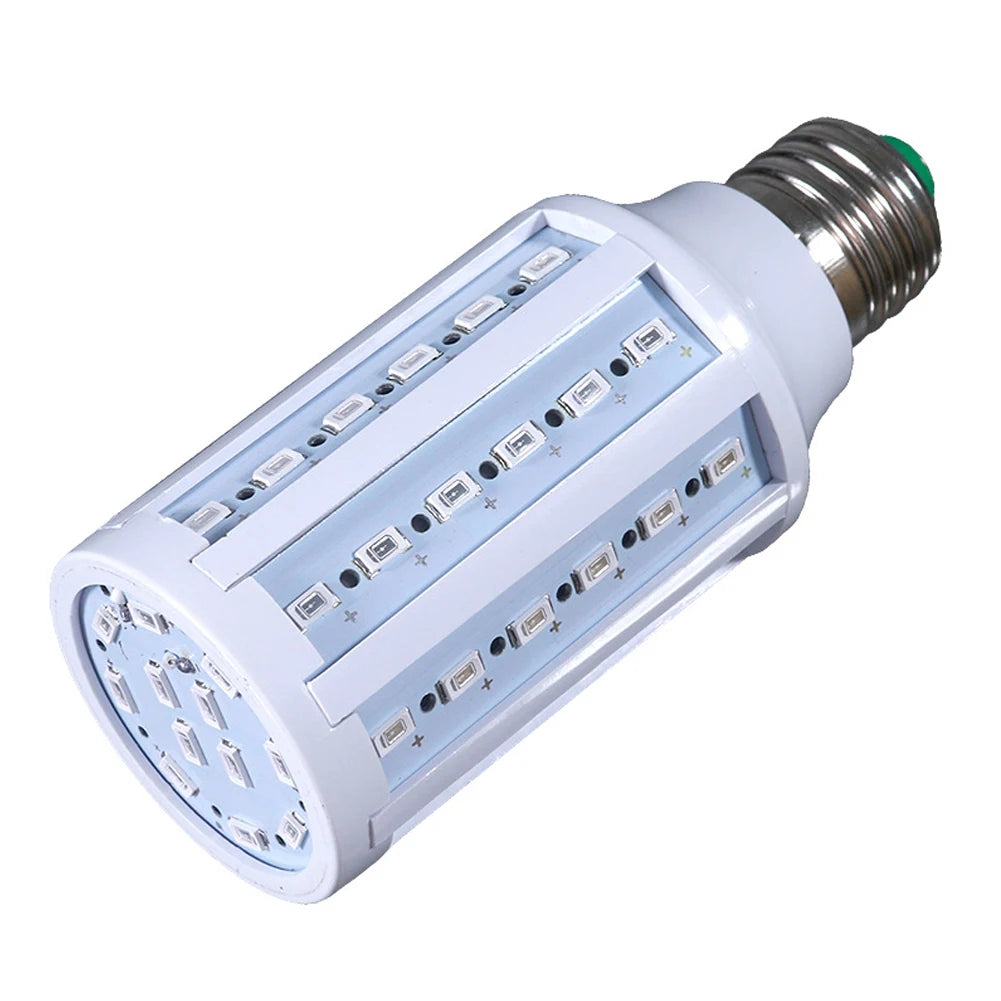 5W 10W 15W E27 LED Bulb SMD5730 Corn Bulb Lamps Red Yellow Bule Pink Green Garden Lawn Landscape Decorative Light Bulbs 85-265V