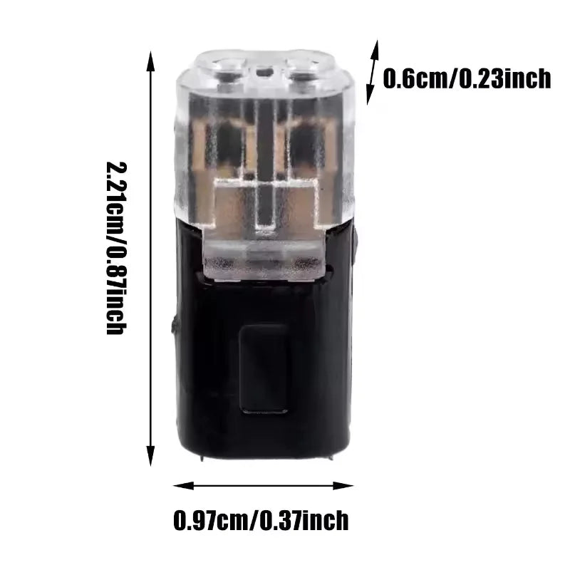 2-300pcs Waterproof 2 Pin Electrical Connector Plug, Automotive Car Truck Motorcycle Wire Cable Terminal Strip Connector Kit
