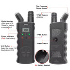 TPA01 TPMS Relearn Tool Digital Tire Pressure Gauge 2 in 1 Auto Tire Pressure Sensor Reset Tool for Vehicle TPMS System
