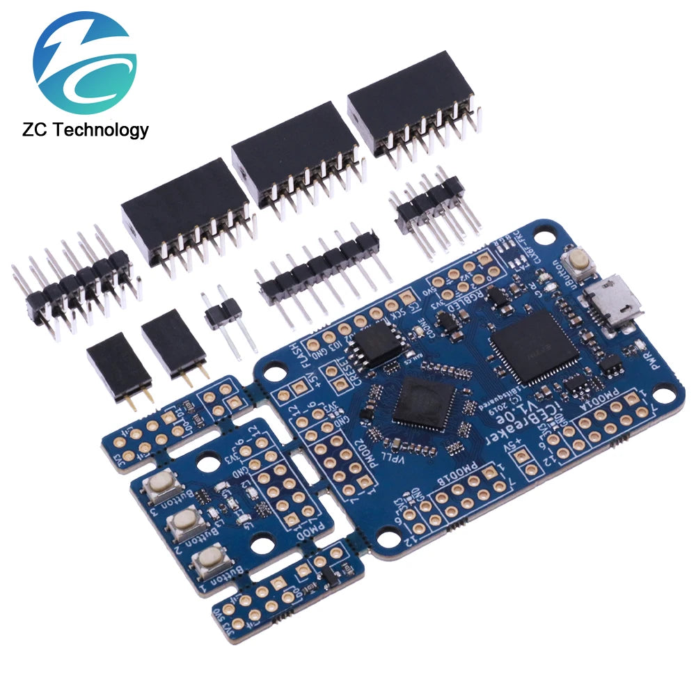 ICEBreaker V1.0e FPGA Development Board ICE40UP5k 120 Kbit for Pmod Connectors
