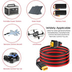 6m 3m 1.5m 12AWG XT60 Male to XT60 Female Charging Cable for ALLPOWERS R600 R1500 R2500 Ecoflow River Delta Etc. Solar Generator