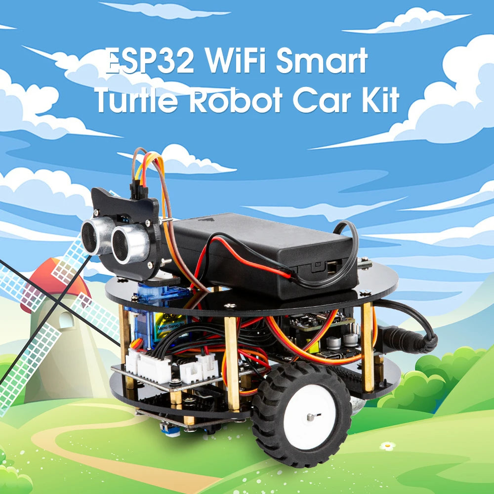 ESP32 Smart Robot Car Kit  Remote Control Car for Arduino Programming Project STEM Education Science Coding Kit