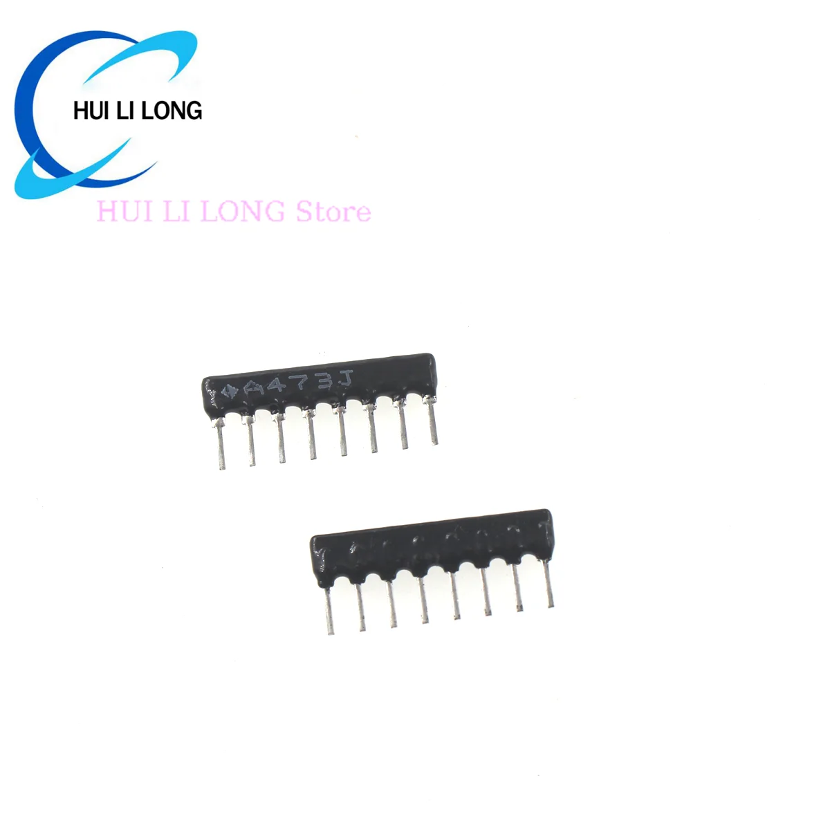 20pcs Resistor Network A05 A06 A07 A08 A10 A09-103G 10K 100K 1K 4K7 470R 330R 220R 100R Ohm DIP 9pin 10pin 7pin 5pin
