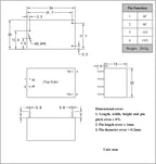 Hilink 3W 5W 10W 220V 240V 5V 12V 24V AC DC Converter HLK-PM01 NewOriginal Power Supply Module PM12 3M05B 3M05C 3M12C 5M05 10M05