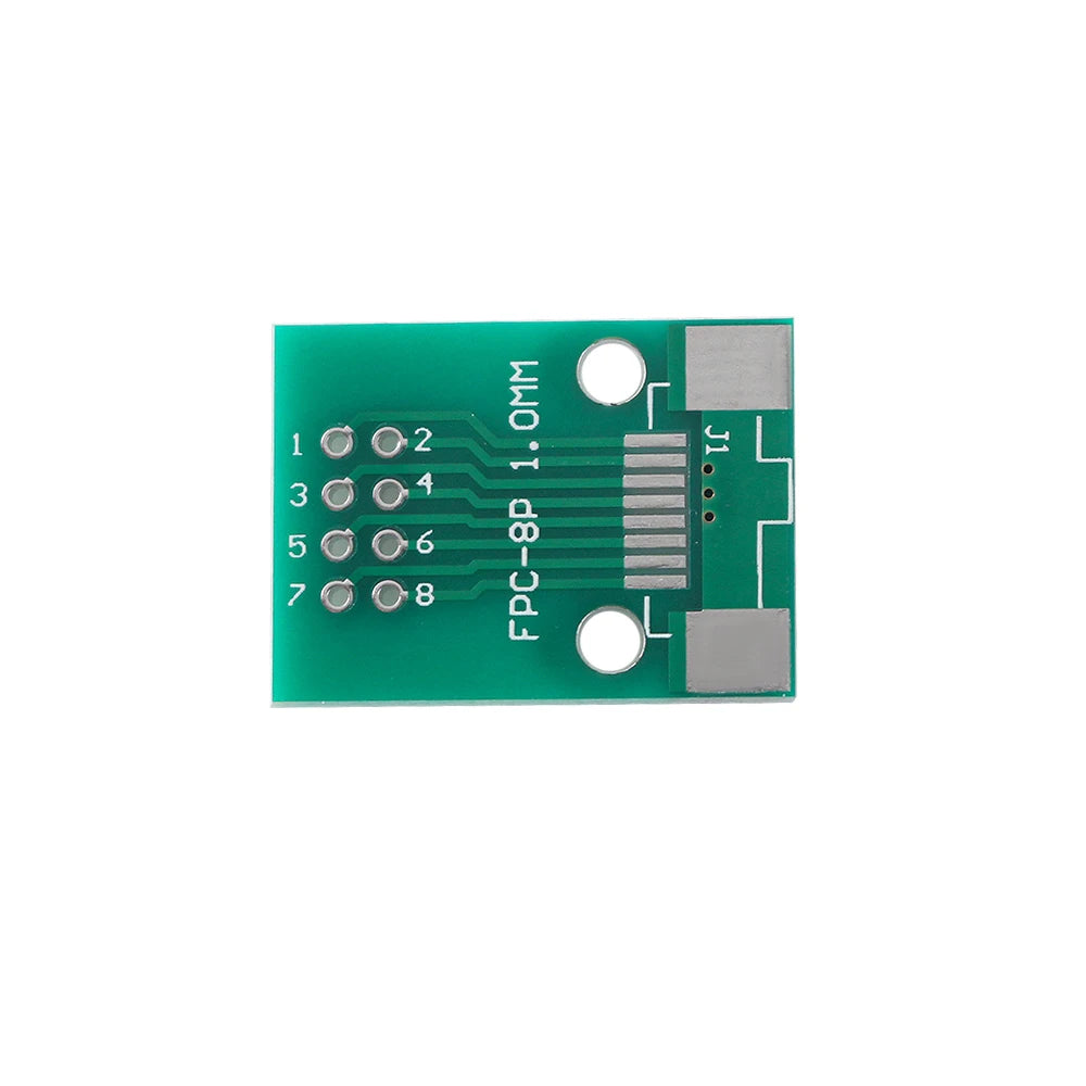 5Pcs/lot DIY FPC/FFC PCB Board 0.5 Mm Cable PCB Adapter To 2.54 Mm 1 Inch Pitch Through Hole PCB 8P