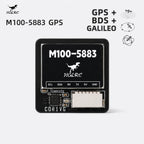HGLRC M100-5883 Fast Lock M10 GPS Compass Multi GNSS BDS Galileo 72CH UART for FPV Drone Fixed Wing RC Plane M10-25Q Alternative