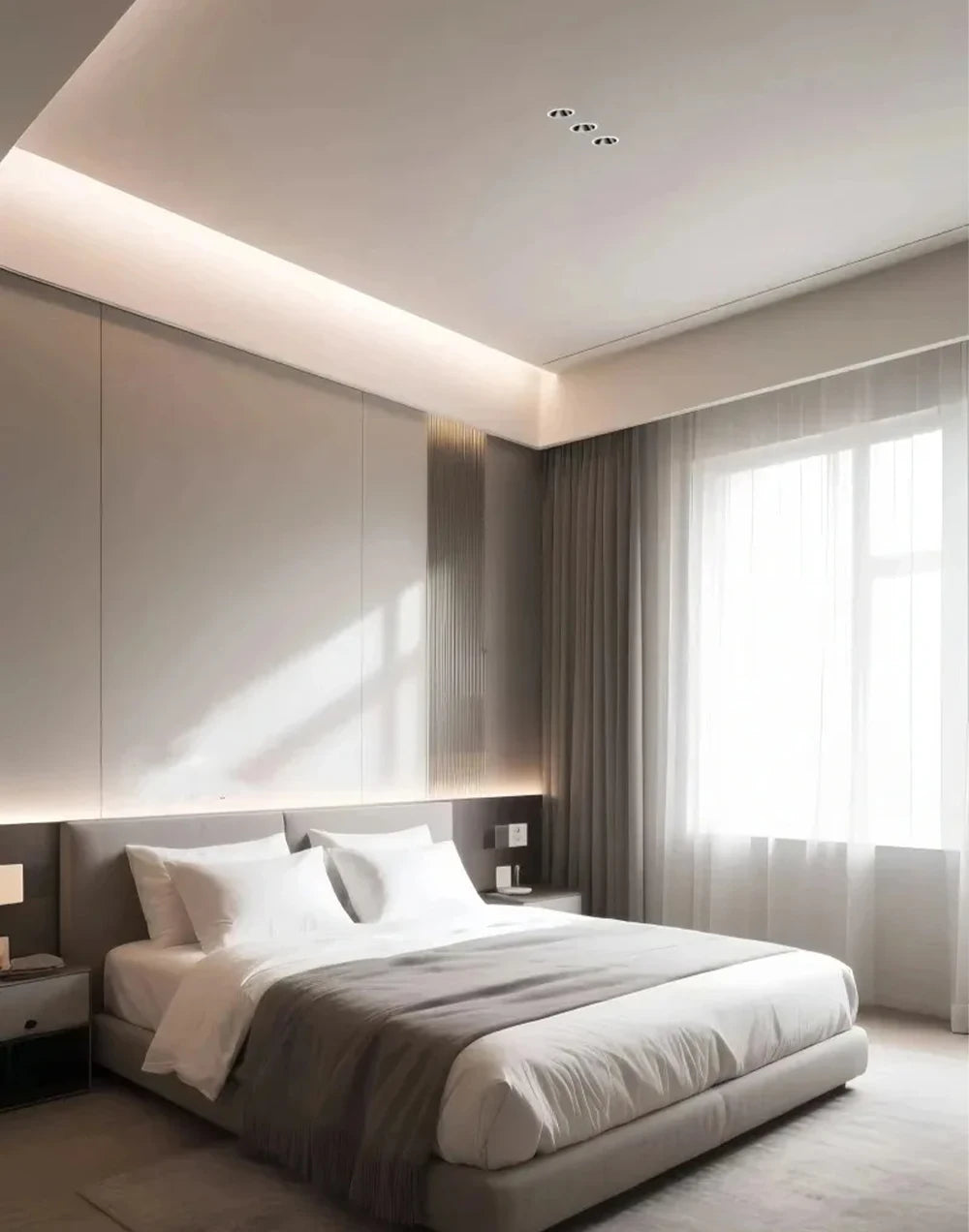 3CCT Tuya Bluetooth/Zigbee Matter Recessed Smart LED COB Spotlight Ultra Thin Anti-glare High CRI 95 Aluminum Ceiling Lamp
