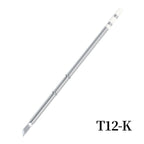 Silverflo T12 Soldering Iron Tips 2.4D 3C B I K for 938BD-III Soldering Station
