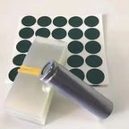 100pcs 18650 Lithium Battery Heat Shrink Tube PVC Tubing Film Sleeves Insulation Sheath With 100pcs Gasket Barley Paper