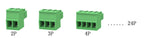 50pcs/100pcs  PCB Screw Terminal Block Connector PLUG PIN HEADER SOCKET  KF2EDGK  15EDGK MC1.5/ST 3.81 3.5 BCZ3.81/180