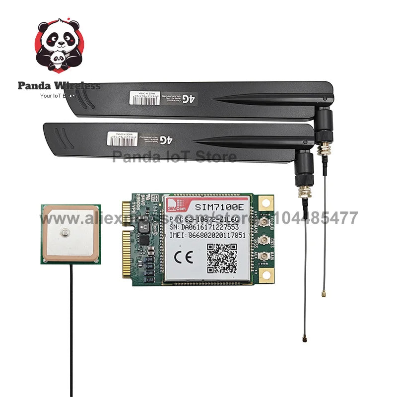Good Price in Stock！SIMCom SIM7100E 4G LTE Module Mini PCIe Modem FDD/TDD-LTE SIM7100 PIN to SIM5320, not SIM7600E
