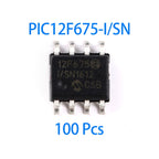 1~100Pcs PIC12F675-I/SN Sop8 Package 8 Bit Flash Memory Pic Microcontroller Integrated Circuit Chip For Electronic Diy Circuit