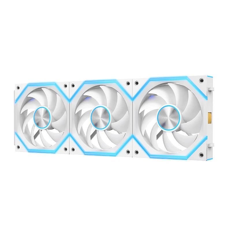 Star Brick P1 Jungle Leopard Interstellar SE Building Block Fan Triple ARGB 12cm Desktop Computer Wireless Splicing Fan