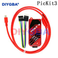 PICKIT3 PIC KIT3 PICKIT 3 Programmer Offline Programming PIC Microcontroller Chip Monopoly+ PIC ICD2 Programmer adapter seat