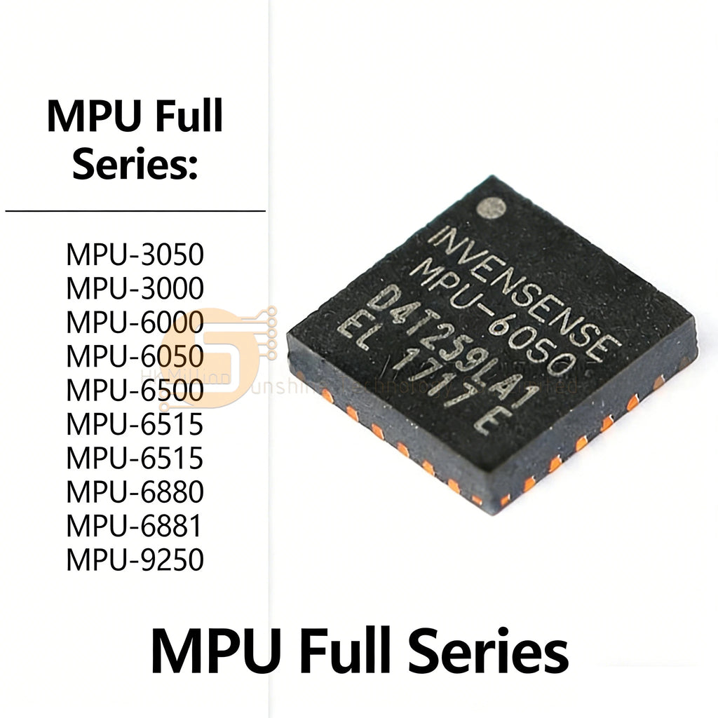 2-5pcs MPU6050 MPU6500 MPU6000 MPU3050 MPU6052C MPU6515 MPU6881 MPU9250 Gyroscope Accelerometer 6-Axis 9-Axis Sensor IC