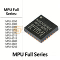 2-5pcs MPU6050 MPU6500 MPU6000 MPU3050 MPU6052C MPU6515 MPU6881 MPU9250 Gyroscope Accelerometer 6-Axis 9-Axis Sensor IC