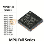 2-5pcs MPU6050 MPU6500 MPU6000 MPU3050 MPU6052C MPU6515 MPU6881 MPU9250 Gyroscope Accelerometer 6-Axis 9-Axis Sensor IC