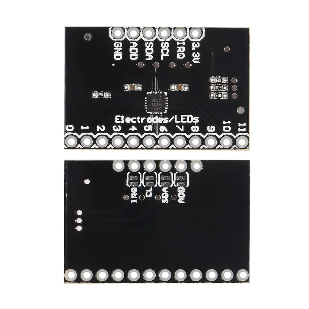 MPR121 Breakout V12 Proximity Keyboard Capacitive Touch Sensor I2C Keyboard Development Board Controller Module