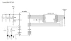 2pcs/lot LoRa1280-TCXO - FCC / CE-RED Long Distance 2.4GHz RF Module SX1280 Chip TCXO Crystal Integrated 2.4G LoRa Module