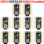 ESP32-S3 Development Board 2.4G Wifi Module for Arduino ESP IDF ESP32-S3-WROOM-1 N8R2 N16R8 44Pin Type-C 8M PSRAM ESP32 S3