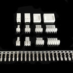 10Sets KF2510 Connector 2.54mm Straight / Curved Pin Header 2/3/4/5/6/7/8/9/10P ( Plug Male + Female + Terminal ) Kit