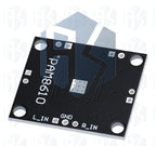 1PCS EGBO Super Slim 2 x 15W PAM8610 Class D Digital Dual Power Audio Amplifier Board 12V black