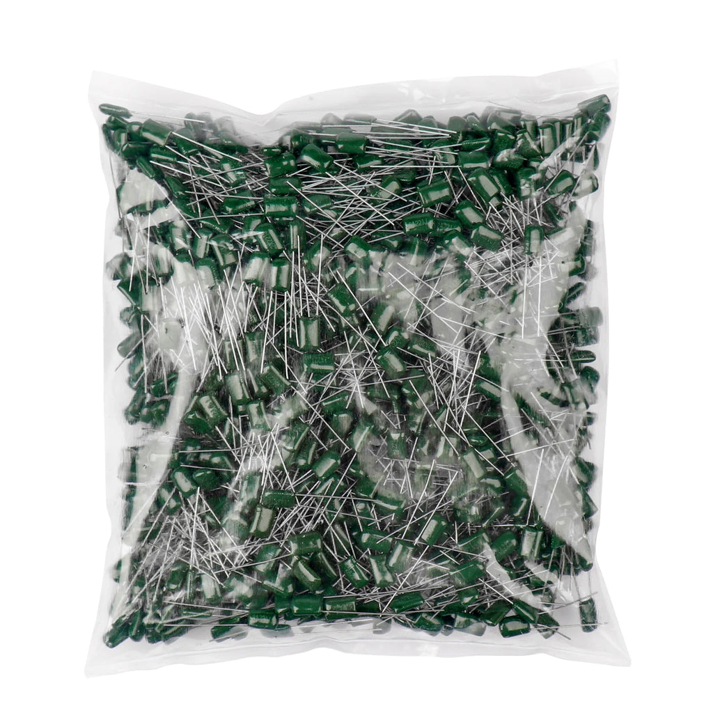 1000Pcs Metalized Mylar Capacitors 100V Polyester Film Capacitor 0.22nF-470nF 0.22nF 0.68nF 4.7nF 10nF 68nF 2A471J 2A102J 2A152J