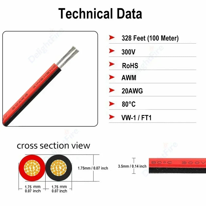 18 20 22 AWG LED Strip Wire 2/3/4/5/6pin 5V 12V Extension Electric Cable For WS2812B 5050 RGB RGBWW LED Lights Car Speakers Auto