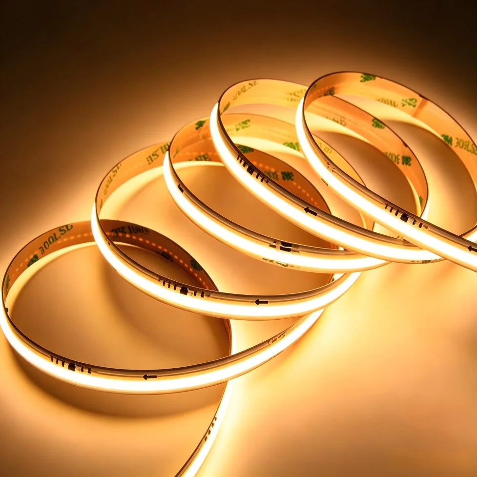 WS2811 IC COB LED Strip DC24V 360LEDs Addressable Running Water Flowing Light Flexible High Density Tape RA90 3000K/4000K/6000K