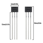 10PCS~100Pcs A3144 3144 Hall Effect Sensor OH3144 AH3144E 3Pins Magnetic Detector