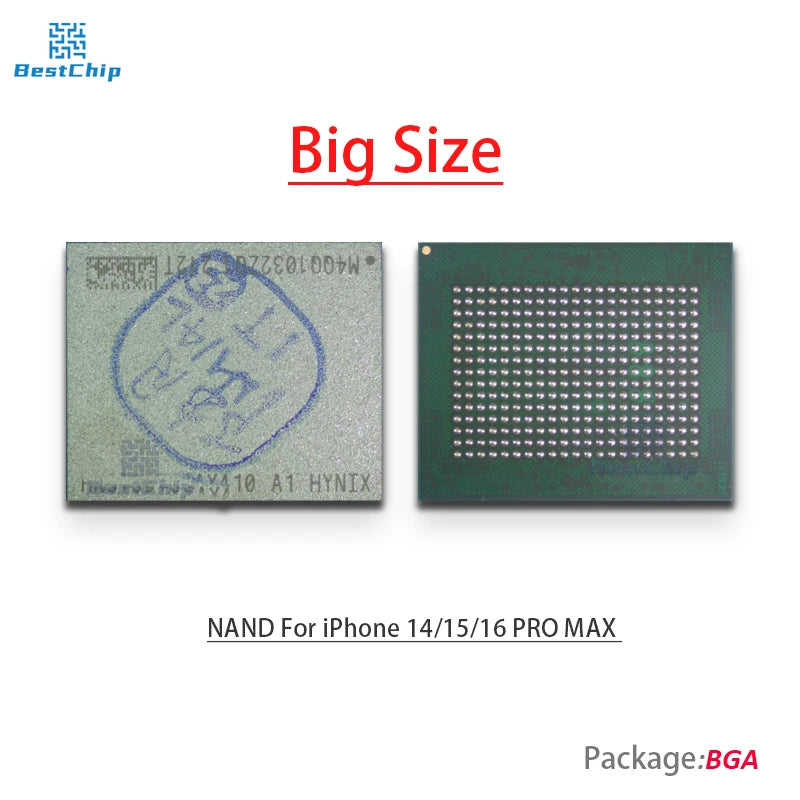 128G/256G 512GB 1TB 1T HDD Storage NAND Memory Flash chip For iPhone 14/15/16 PRO MAX 14pro max mini 256GB 128GB 512GB