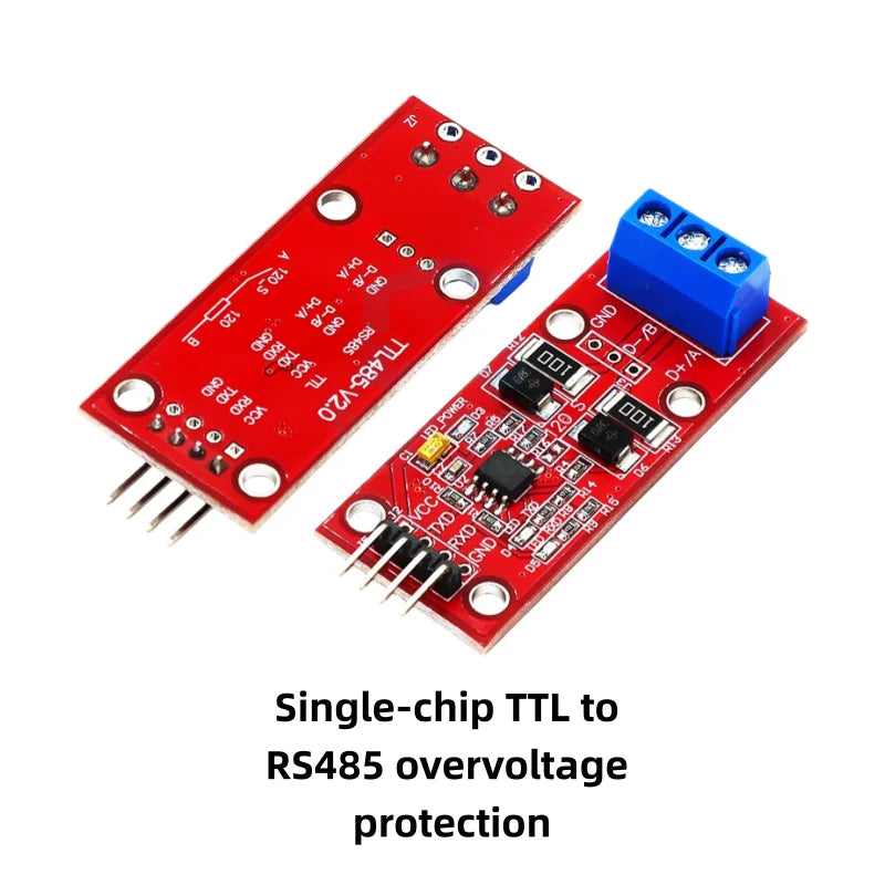 TTL to RS485, RS485 to TTL, USB to 485, industrial-grade microcontroller, automatic hardware flow control