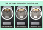12V 220V 110V Touch Sensor Switch 12V 5A 60W LED Smart Single Key Mirror Light Switch Touch Dimmer Switch For Bathroom Mirror