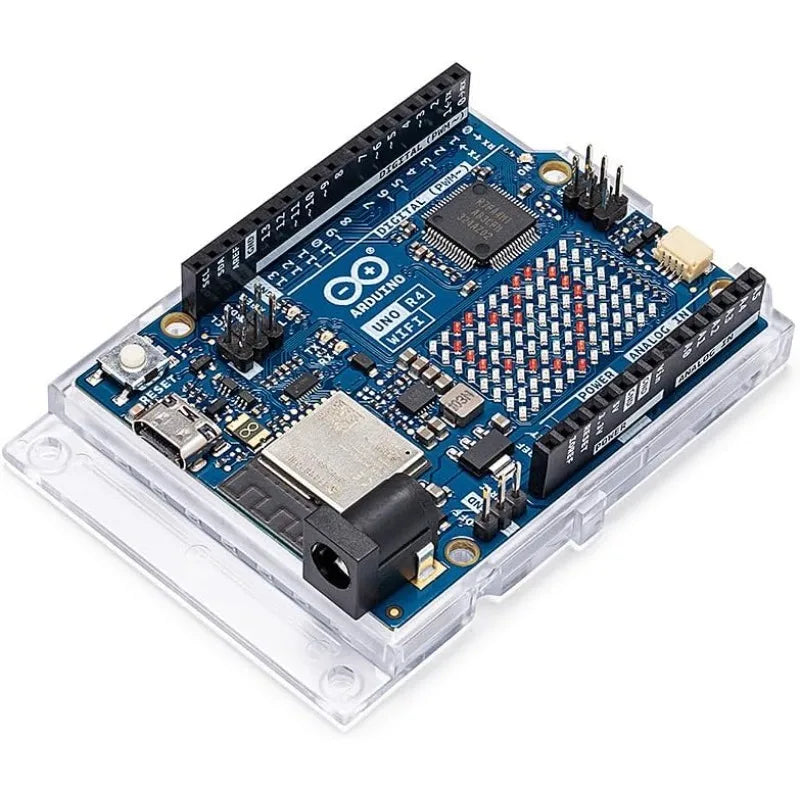 Arduino UNO R4 WiFi [ABX00087] - Renesas RA4M1 / ESP32-S3 - Wi-Fi, Bluetooth, USB-C, CAN, DAC, OP AMP, Qwiic Connector, 12x8 LED
