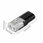10PCS 2 Pin Way Plug Automotive Electrical Connector Strip Terminal Connection Waterproof Electrical Connector Car Wire Cable