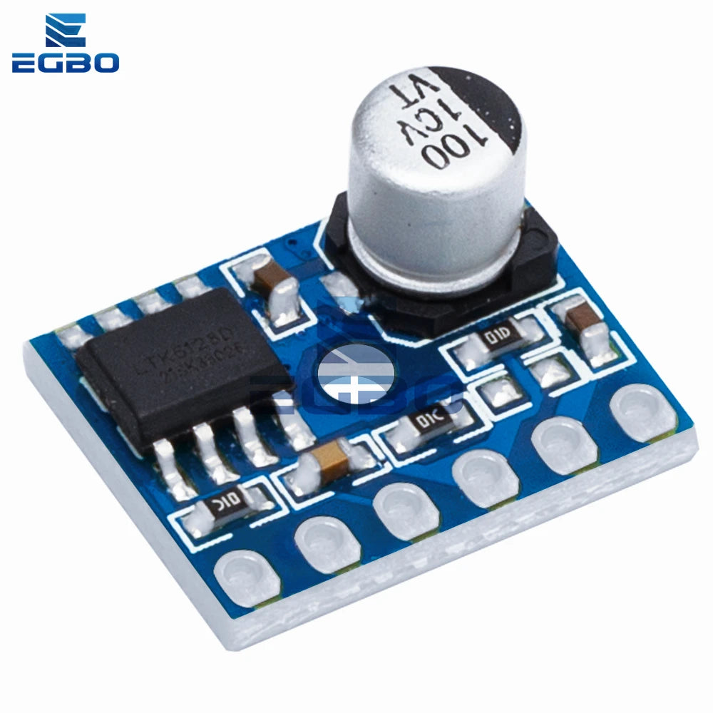 1~5PCS EGBO 5V 5128 Amplifier Board 5W Class D Digital Amplifier Board Mono Audio Module