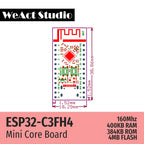 WeAct ESP32 ESP-32 ESP32C3 ESP32-C3FH4 Development Board Wireless WiFi Bluetooth-compatible Module Micropython