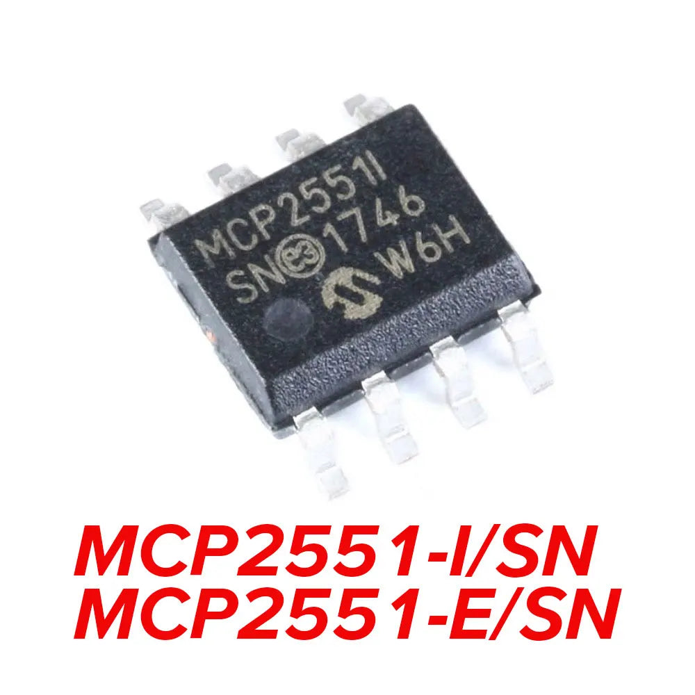 5PCS MCP2551-I/SN MCP2551 MCP2551-E/SN MCP2551I SOP8 IC Chip