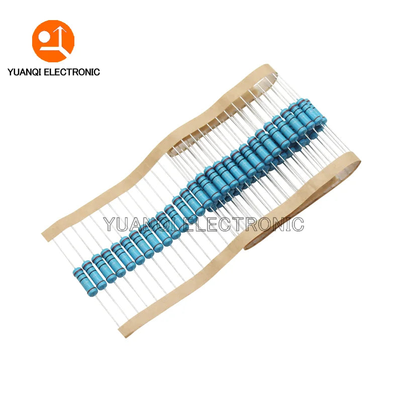 20pcs 2W Metal Film Resistor 1% 1R-2.2M 0.1 0.22 15 150 200 240 300 510 680 1K 1.5K 2.4K 7.5K 10K 33K 220K 330K 680K 1M ohms